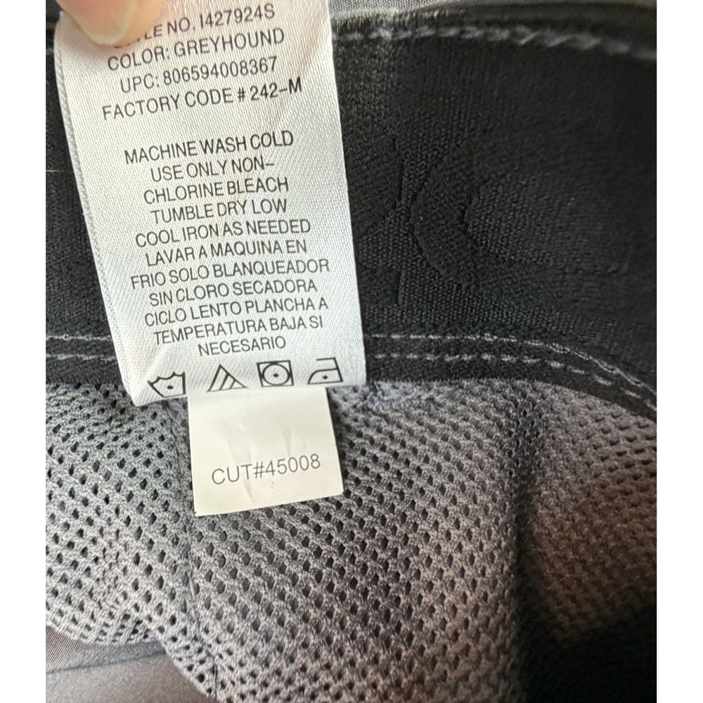 Iron Co Men's Stretch Tech Cargo Short Size 34 Greyhound Gray Sporty Golf - Picture 13 of 16